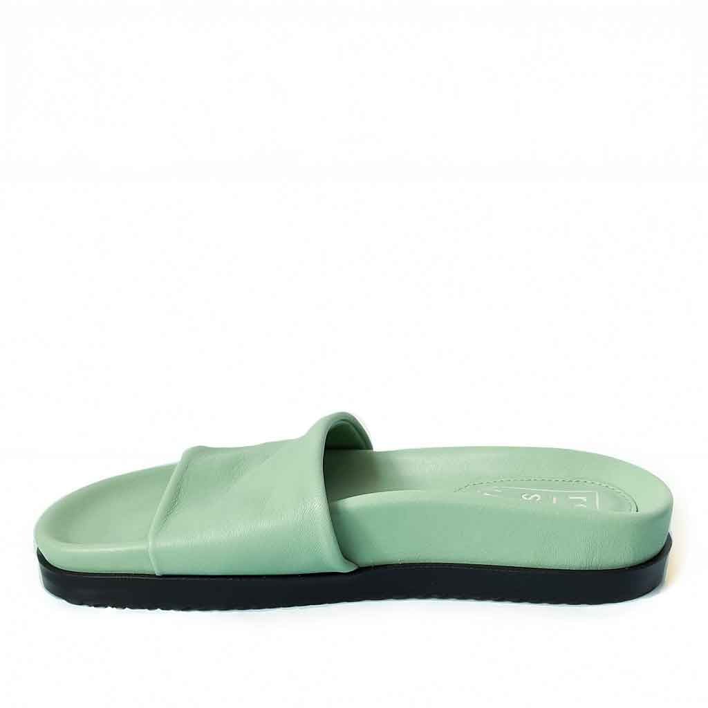 Madison Slide Sandal - Mint - re - souL