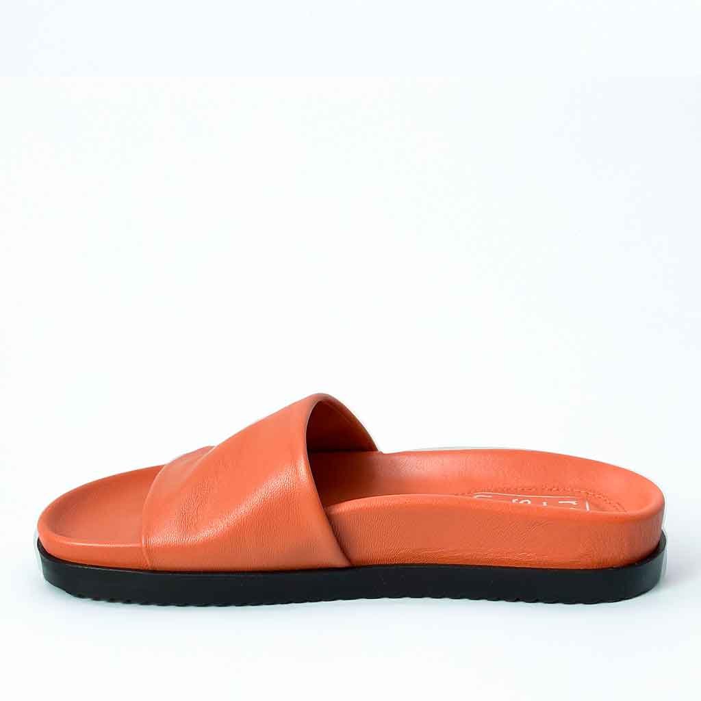 Madison Slide Sandal - Orange - re - souL