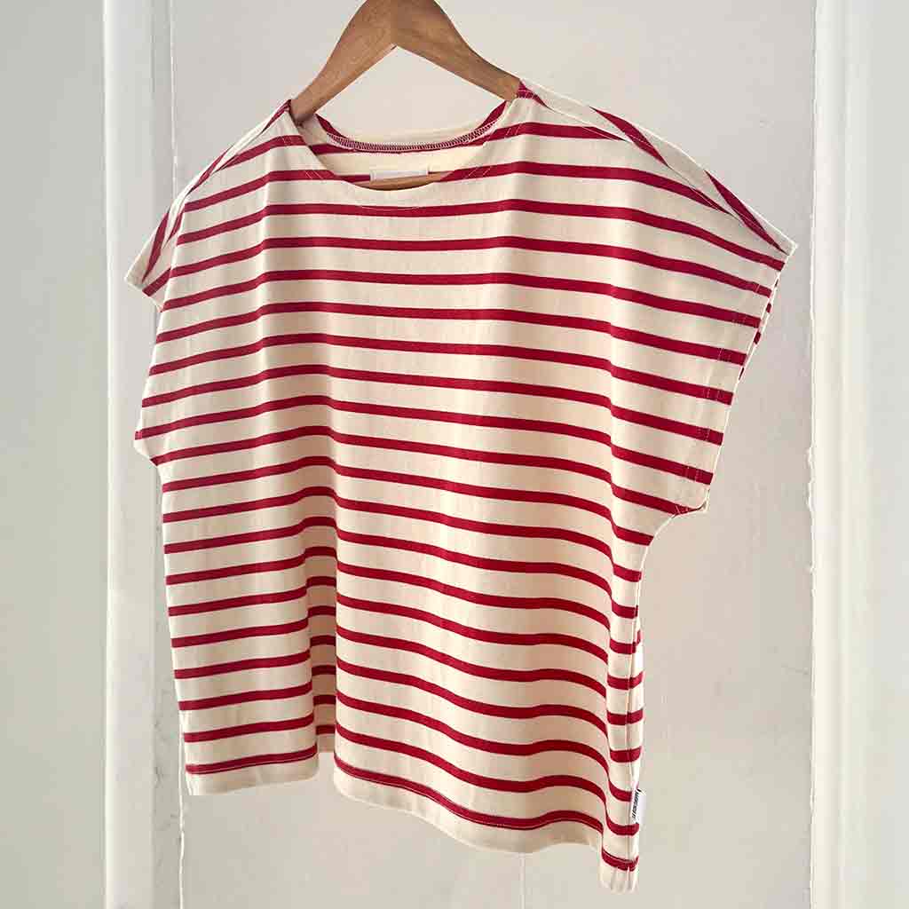 Manon Tee - Red Stripe - re - souL