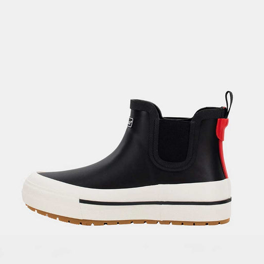 Marina Chelsea Rainboot - Black - re - souL