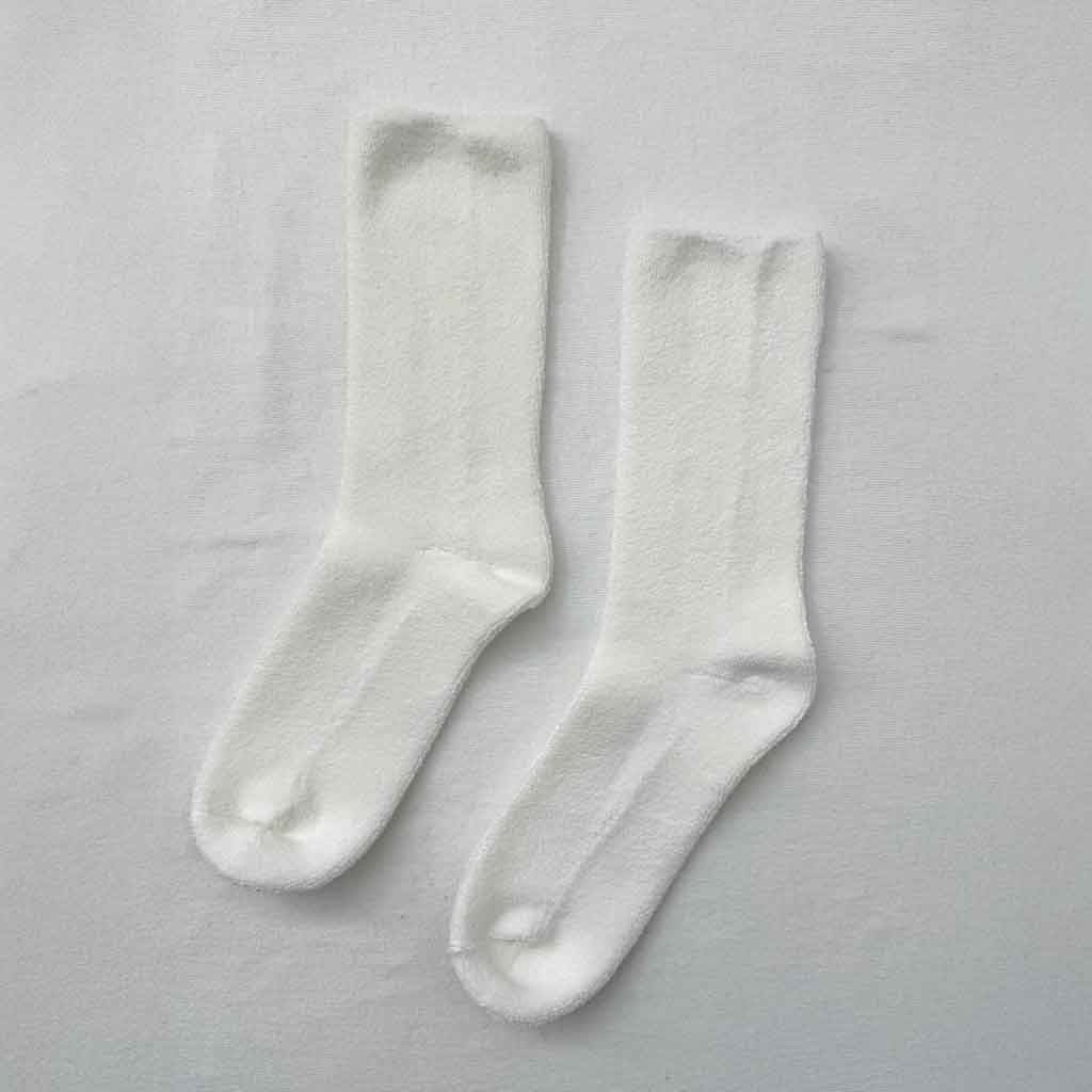 Men's Extended Cloud Socks Classic White - re - souL