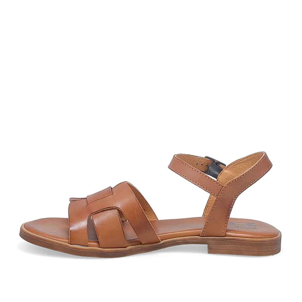 Miz Mooz Luxor Sandal for Women - Brandy - re-souL