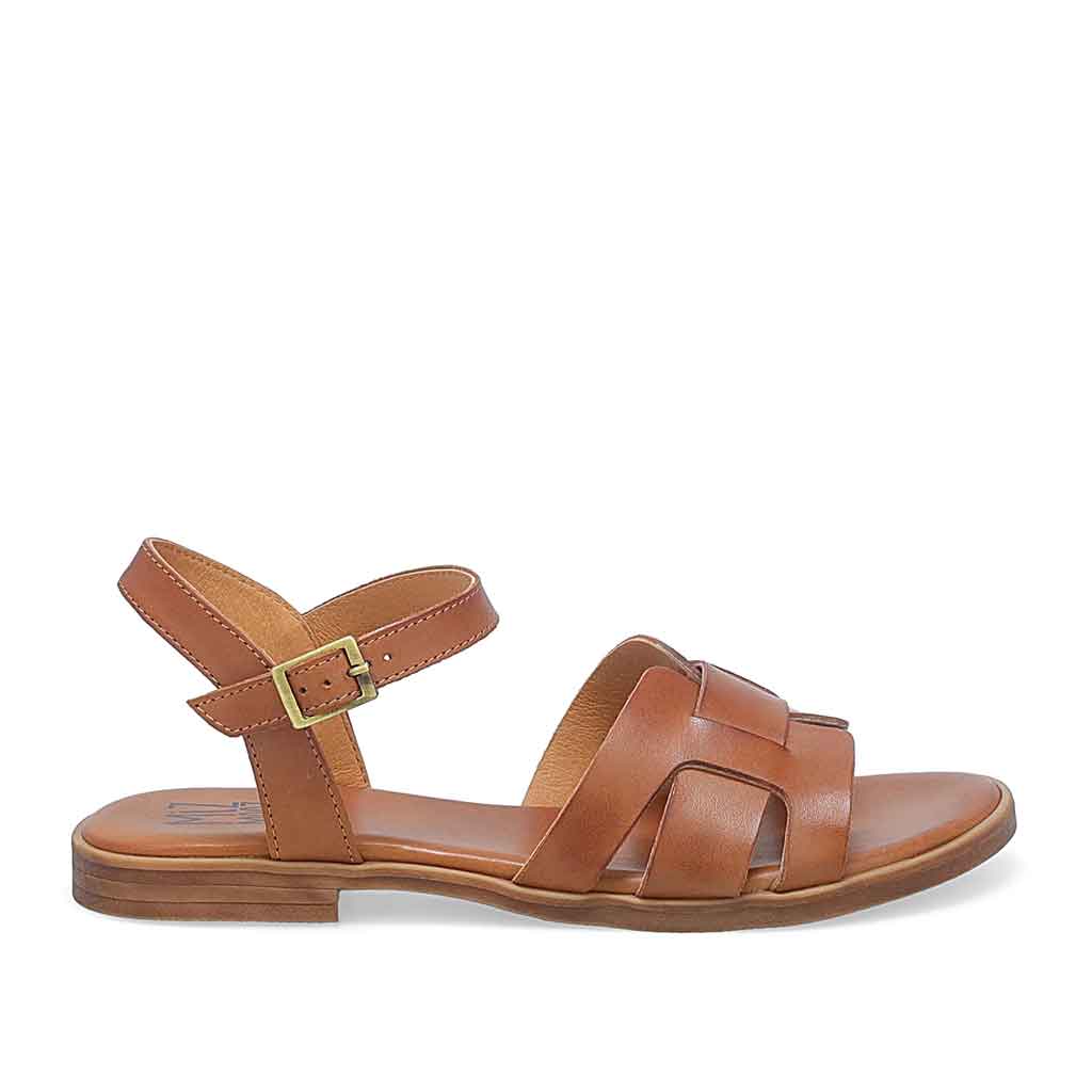 Miz Mooz Luxor Sandal for Women - Brandy - re-souL