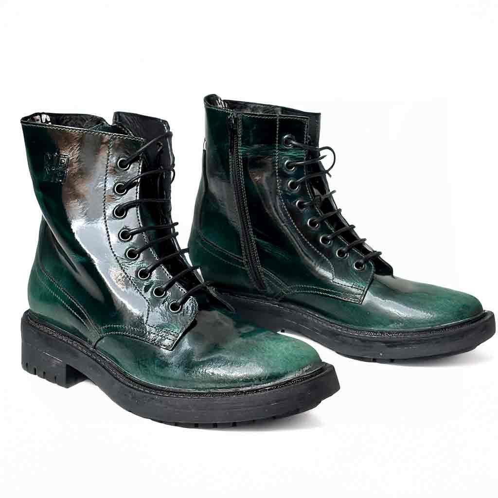 MOMA Bell Combat Boot - Green - re - souL