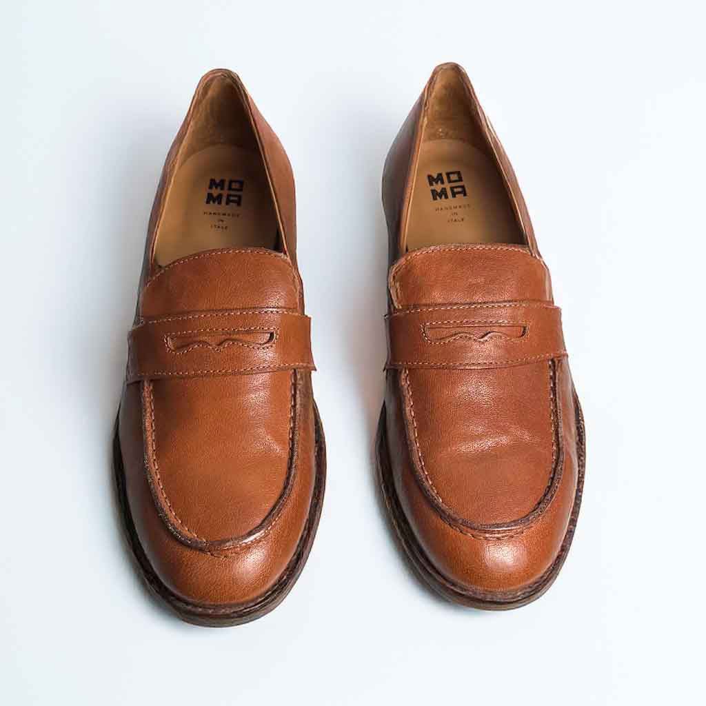 MOMA Nottingham Loafer - Cognac Brown - re - souL