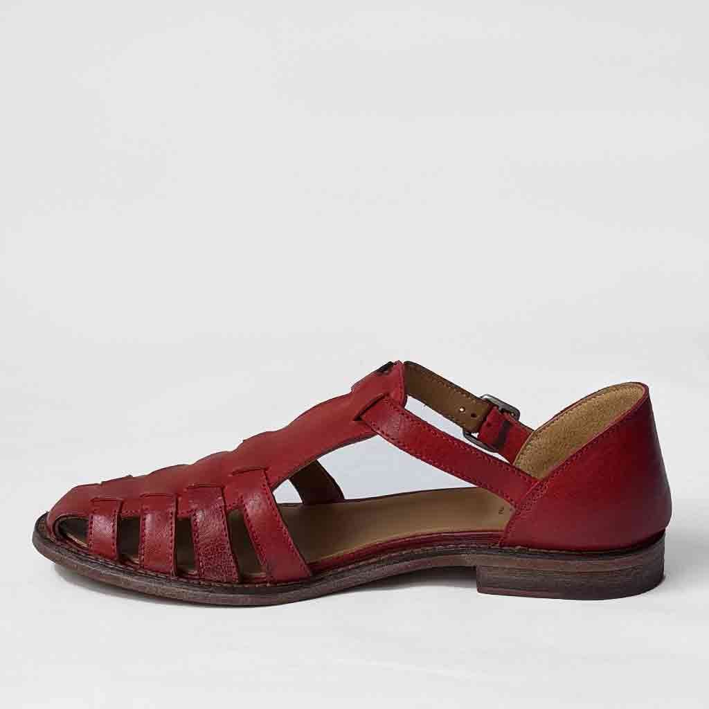 MOMA T - Strap Woven Flat - Red - re - souL