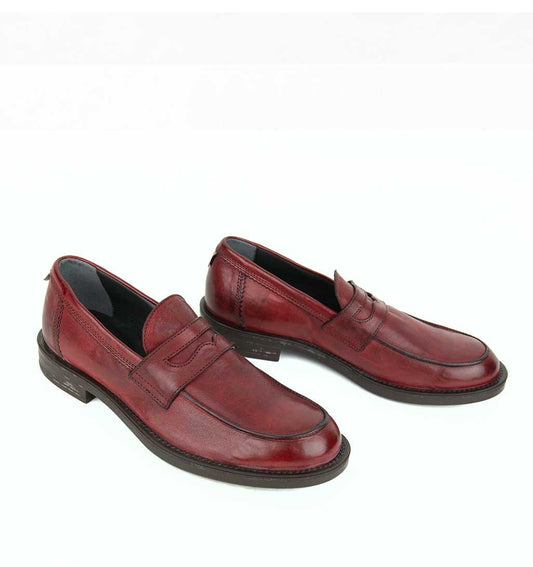 MOMA Vintage Loafer - Red - re-souL