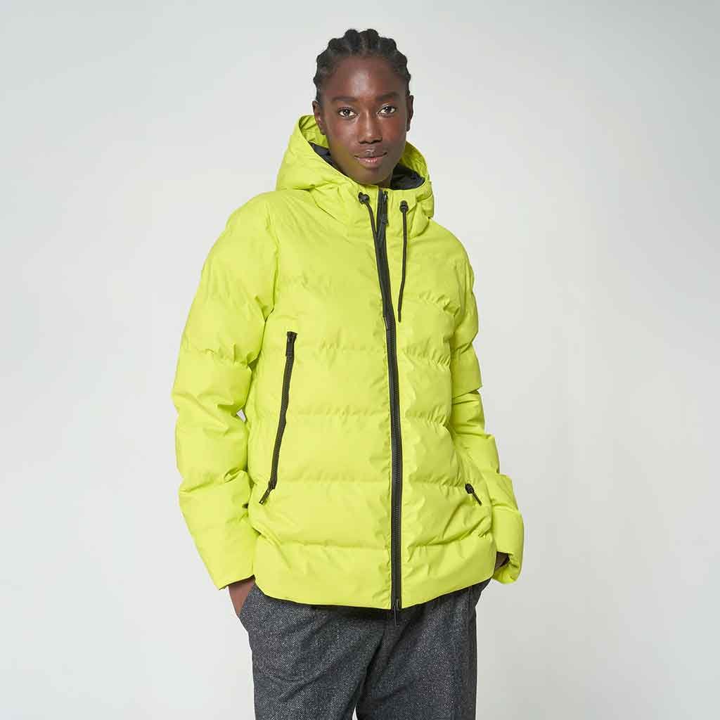 Tanta Nieve Quilted Waterproof Coat Evening Primrose re souL