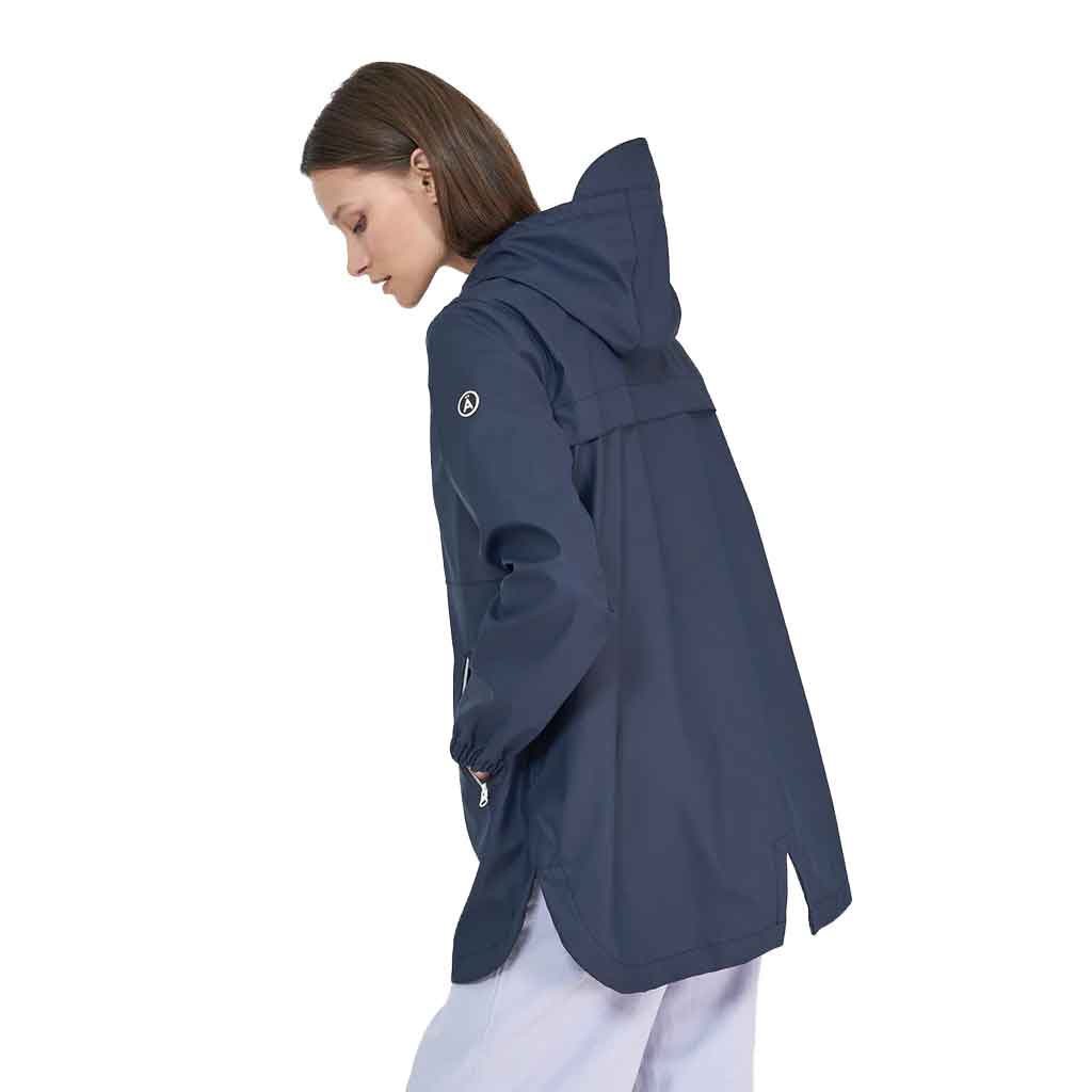 Nuage PU Raincoat - Navy - re-souL