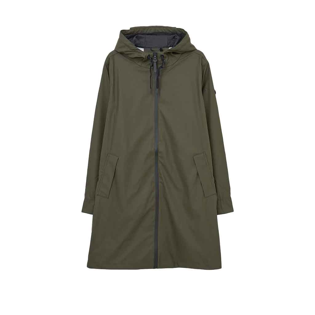 Nuovola PU Raincoat - Khaki - re-souL