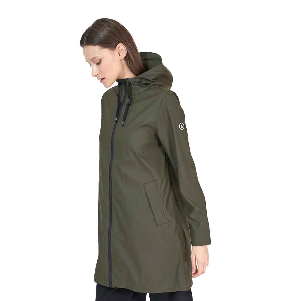 Nuovola PU Raincoat - Khaki - re-souL