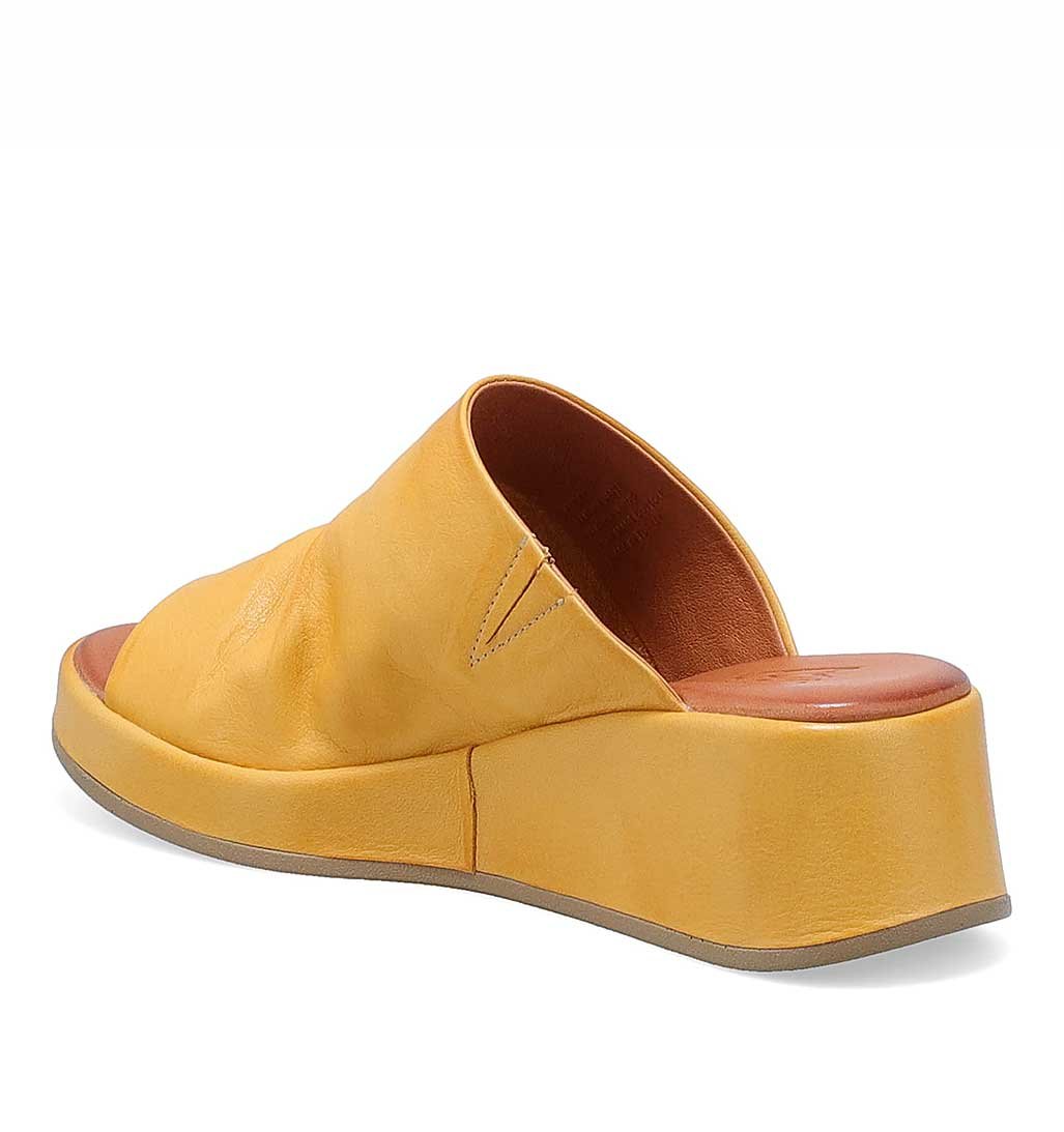 Patsey Platform Sandal - Ochre - re - souL