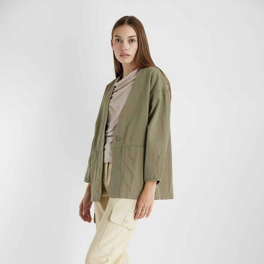 Pear Jacket - Olive - re - souL