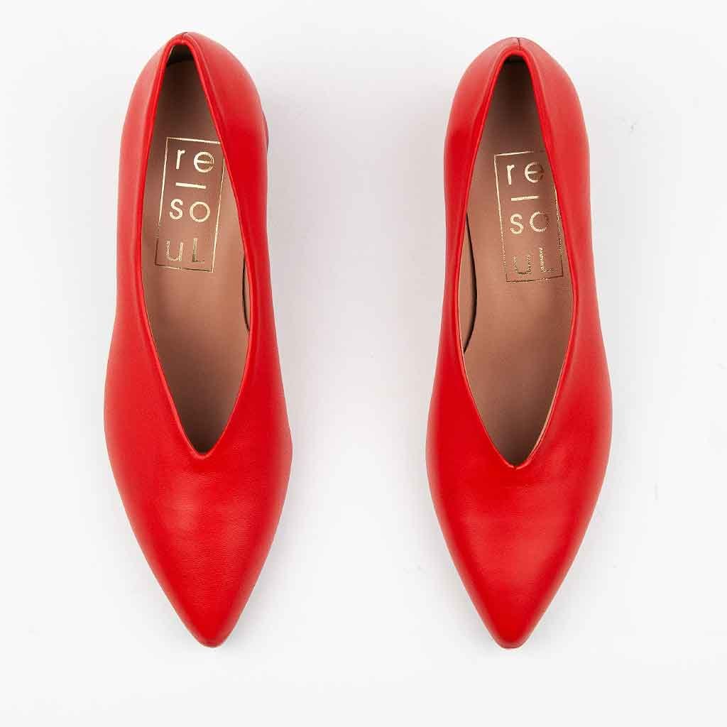 re - souL Dolly Pump - Red - re - souL