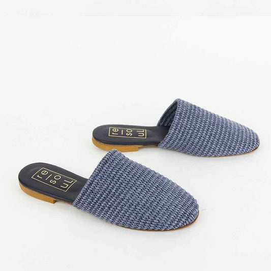 re - souL Sabrina Mule - Denim Blue - re - souL