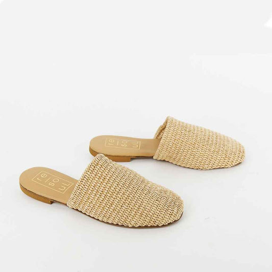 re - souL Sabrina Mule - Natural - re - souL