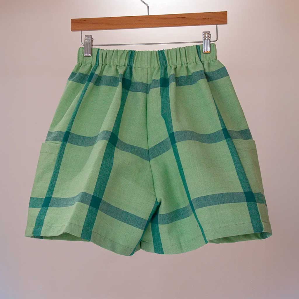 Reid Checkered Short - Green - re - souL
