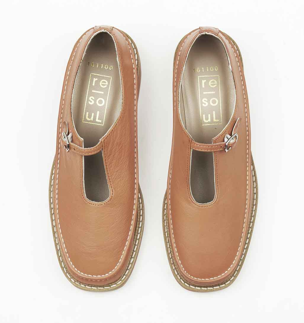 Elsie Tailored Shoe - Tan