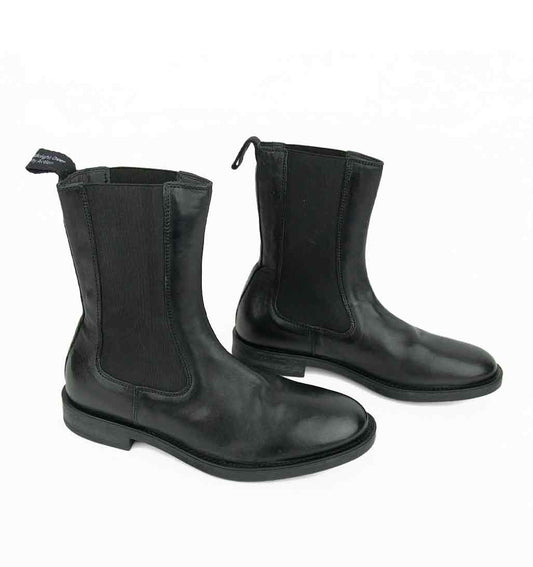 MOMA Office Vintage Chelsea Boot - Black