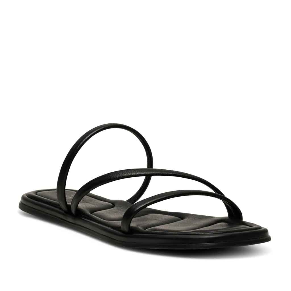 Selena Strap Sandal - Black - re-souL