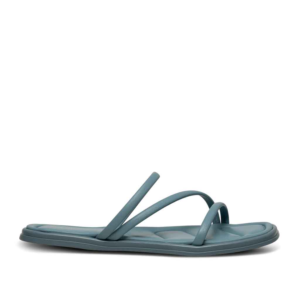 Selena Strap Sandal - Dusty Blue - re-souL