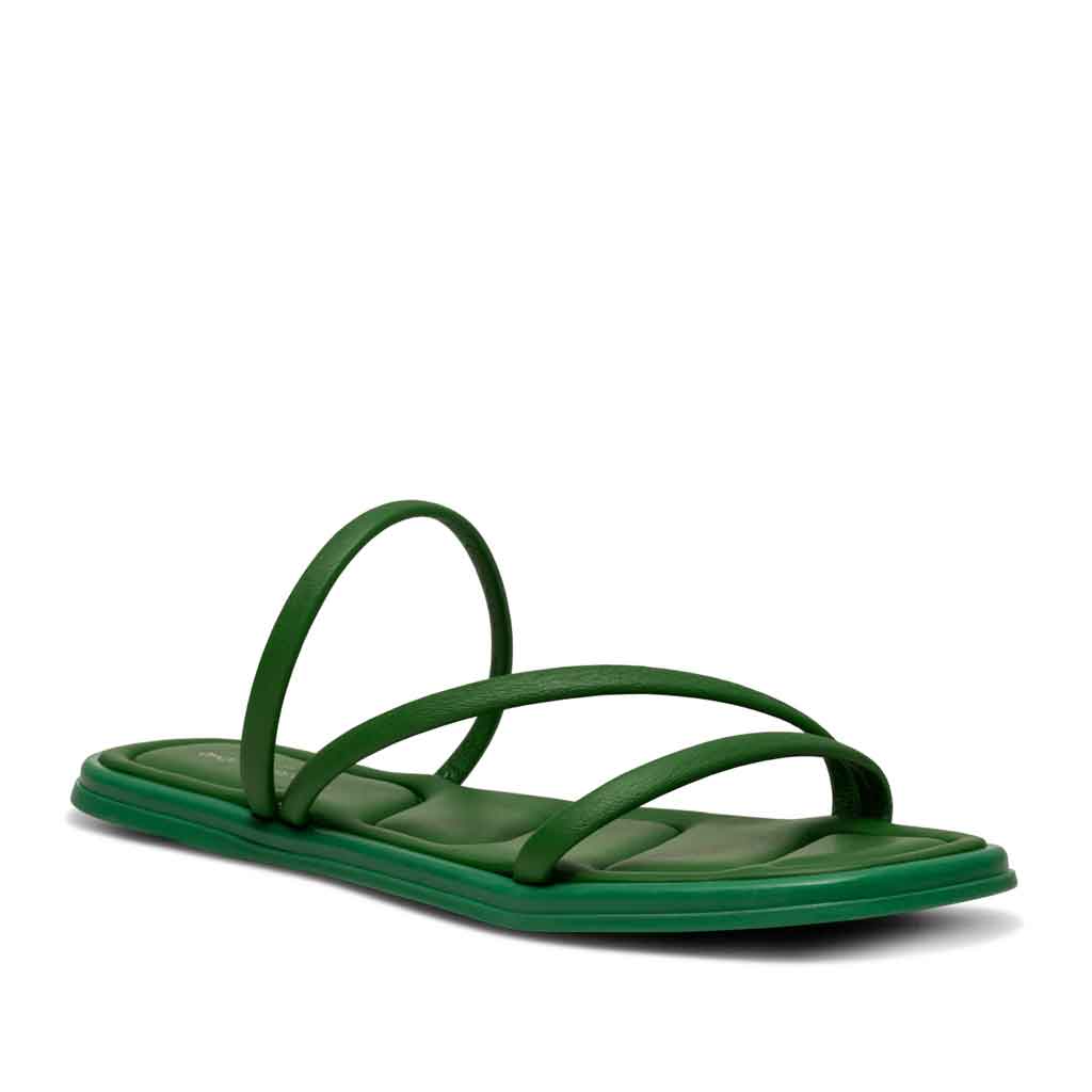 Selena Strap Sandal - Green - re-souL