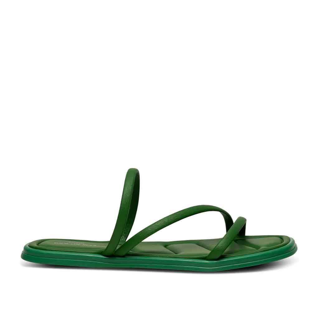 Selena Strap Sandal - Green - re-souL