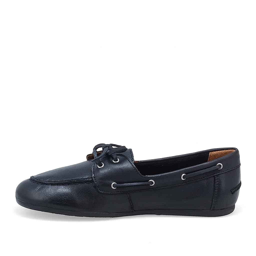 Sianna Boat Shoe - Black - re - souL