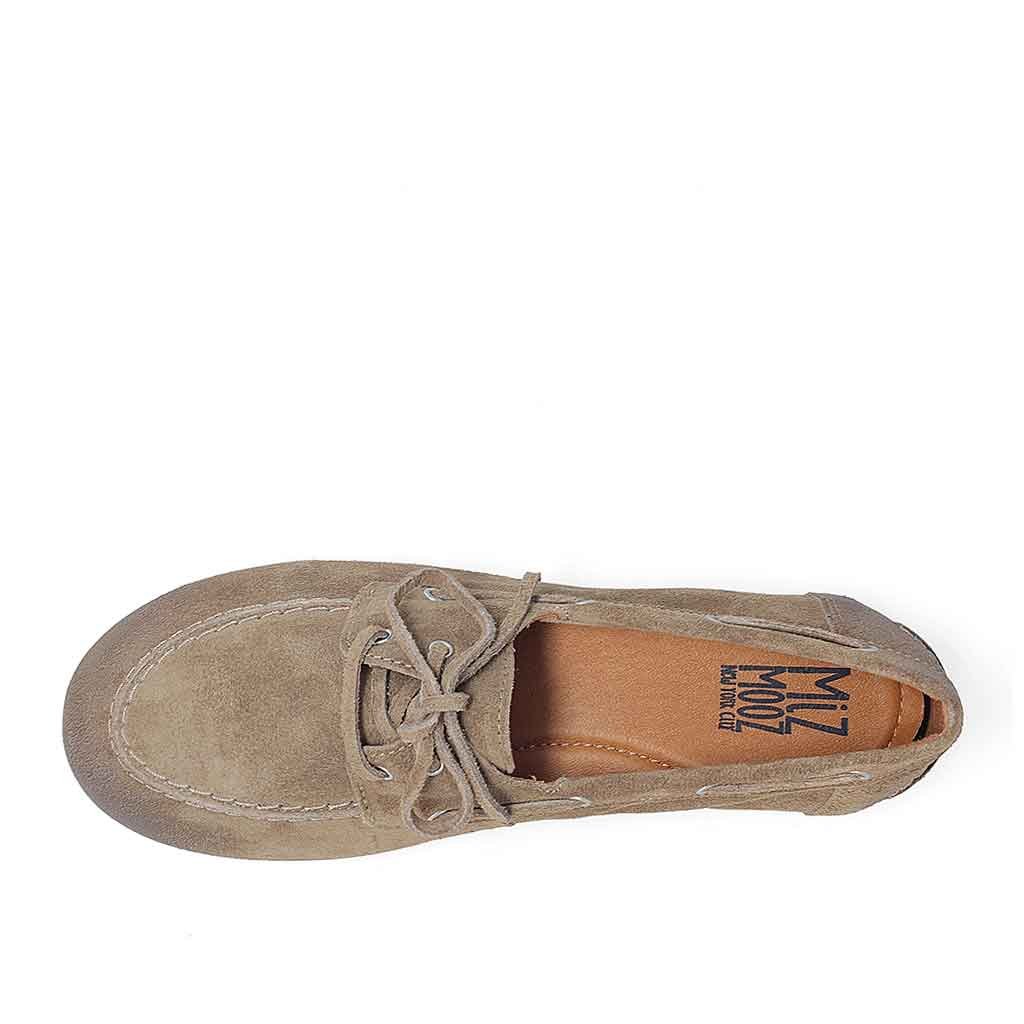 Sianna Boat Shoe - Taupe Suede - re - souL