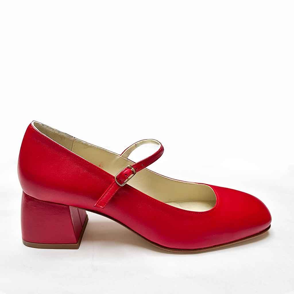 Skye Mary - Jane Heels - Red - re - souL
