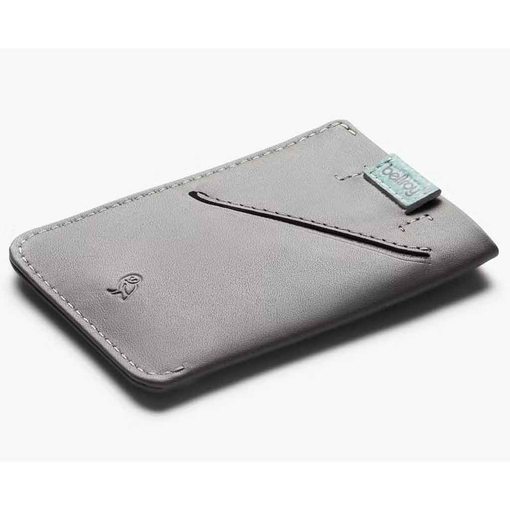 Bellroy Card Sleeve - Grey/Lagoon - re-souL