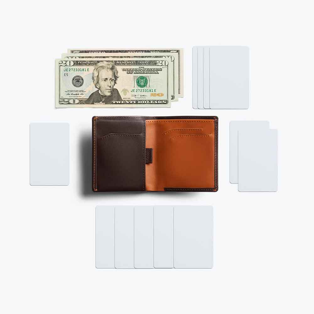 Bellroy Note Sleeve - Java/Caramel - re-souL