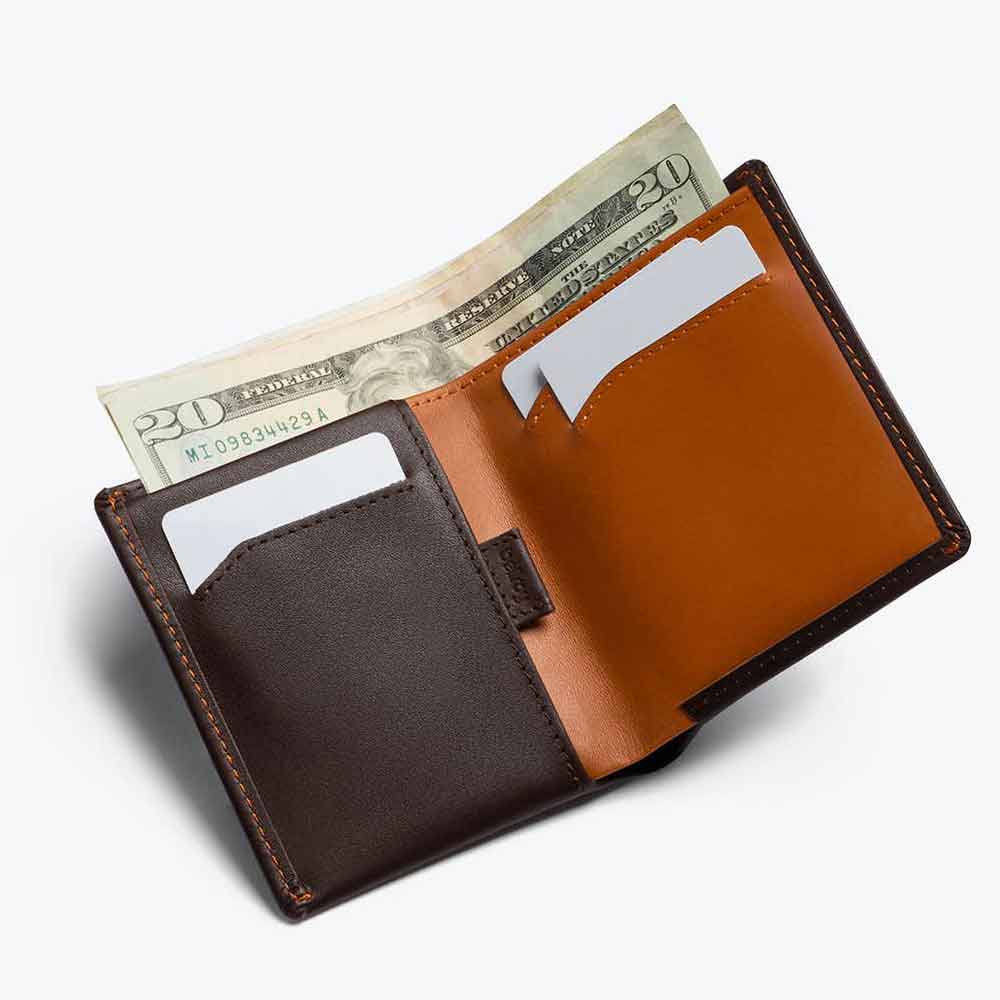 Bellroy Note Sleeve - Java/Caramel - re-souL