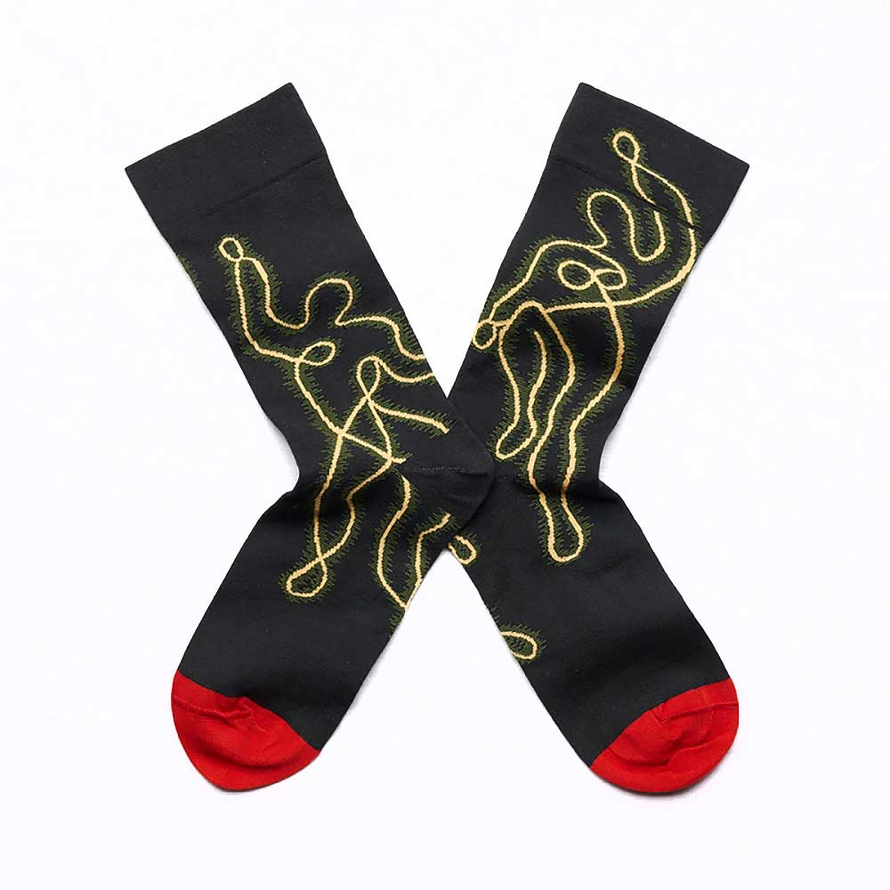 Bonne Maison Dark Dancer Socks - Women - re-souL