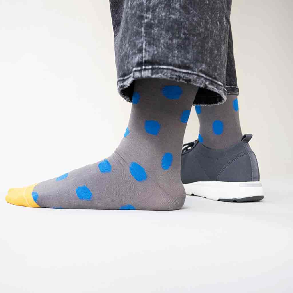 Bonne maison Pois Poivre Socks - re-souL