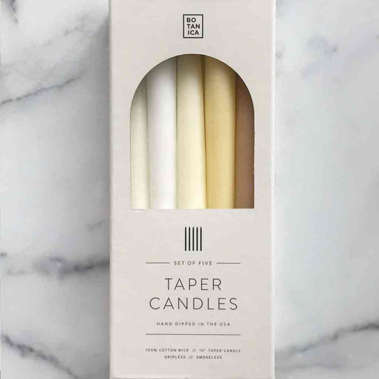 Botanica Taper Candle Set - Neutral - re-souL