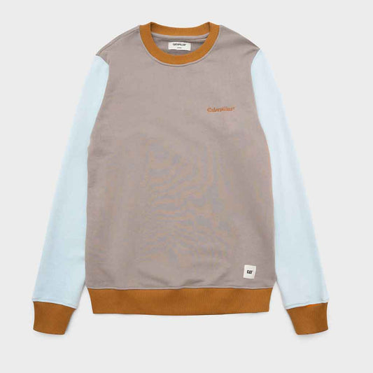 CAT WorkWear Redefined Tri-Color Crewneck - re-souL