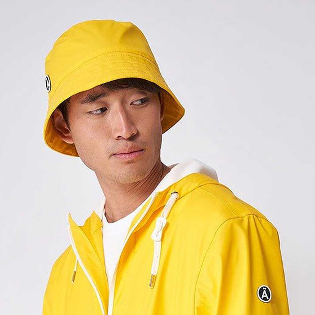 Drëpsen Bucket Rain Hat - Lemon Chrome - re-souL