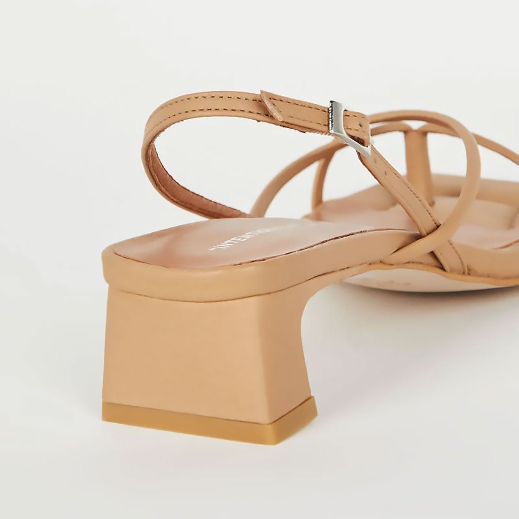 Intentionally Blank Fifi Heeled Sandal - Camel - re-souL