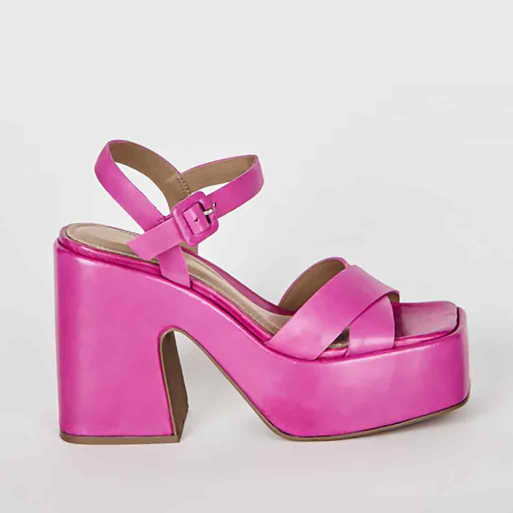 Intentionally _____ Matilda Chunky Sandal - Flamingo - re-souL