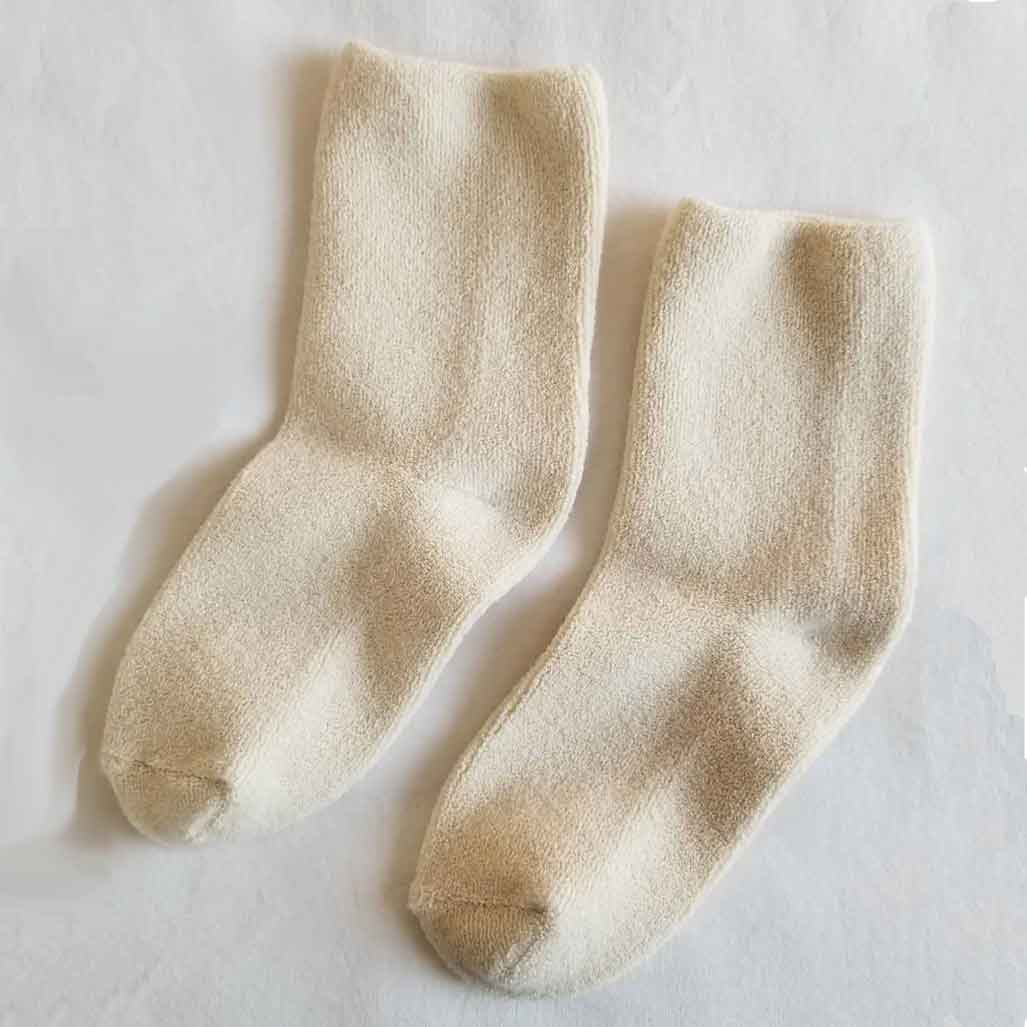 Le Bon Shoppe Cloud Socks - Ecru - re-souL
