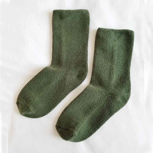Le Bon Shoppe Cloud Socks - Forest - re-souL