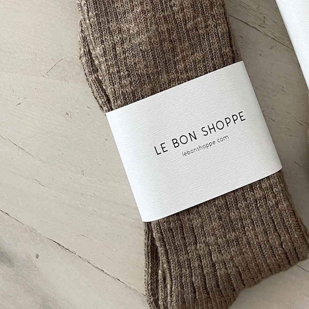 Le Bon Shoppe Cottage Socks - Flax - re-souL