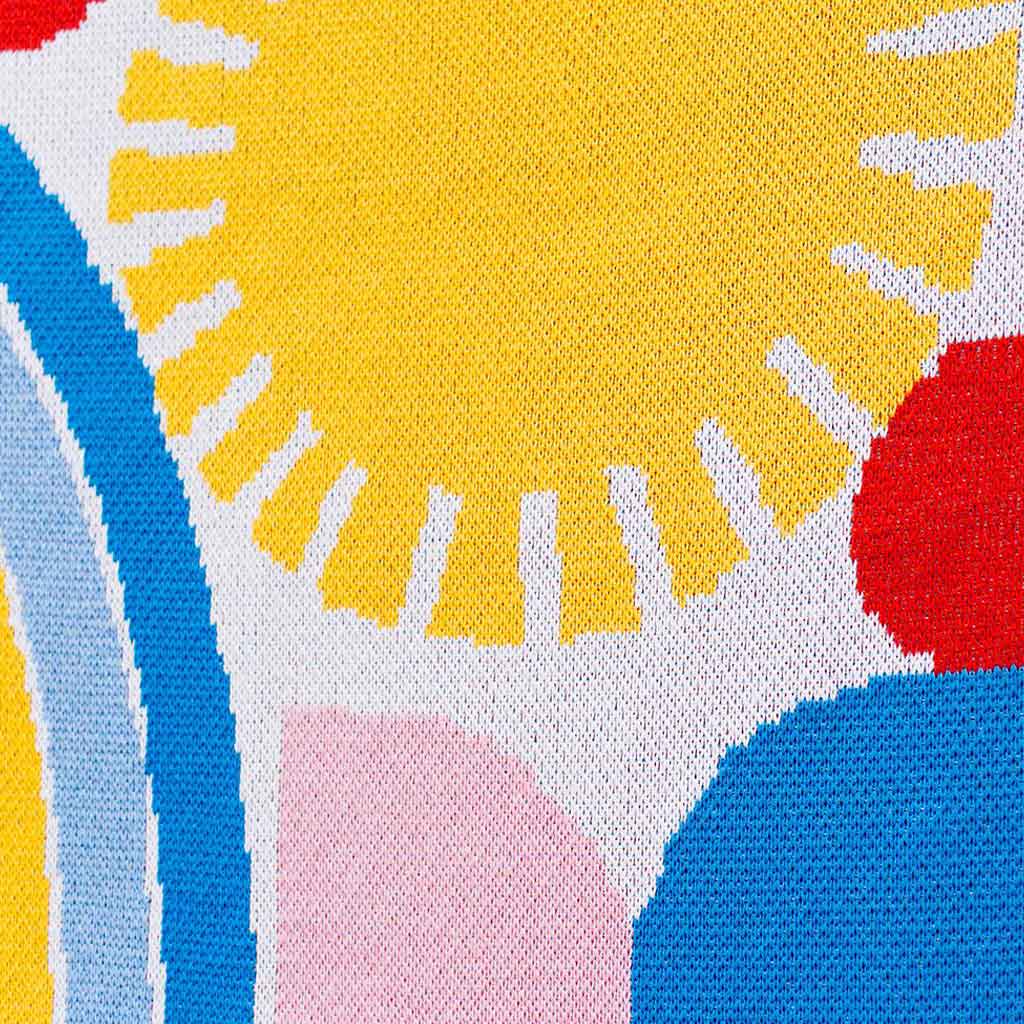 Lisa Congdon Natural Balance Throw Blanket - re-souL