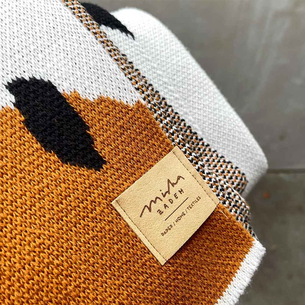 Misha Zadeh Cotton Throw Blanket - re-souL