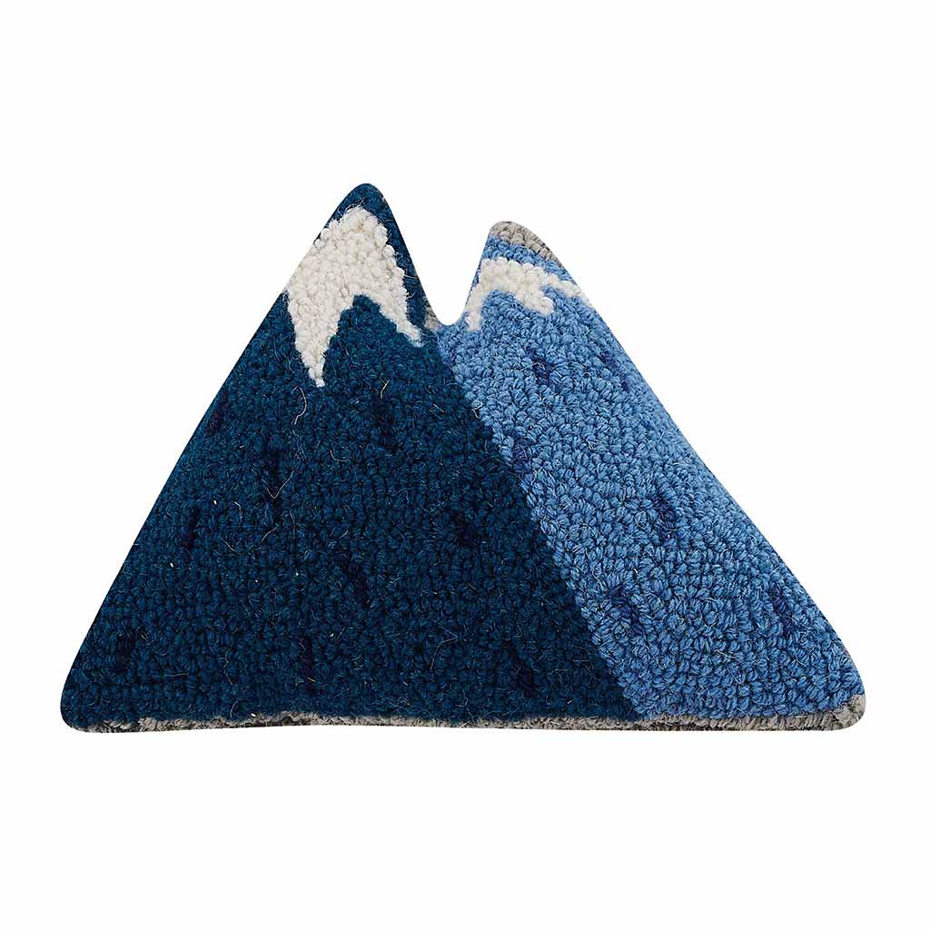 Mountain Shape Wool Hook Pillow - re-souL