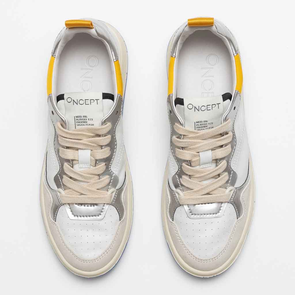 Oncept Phoenix Sneaker - Silver - re-souL