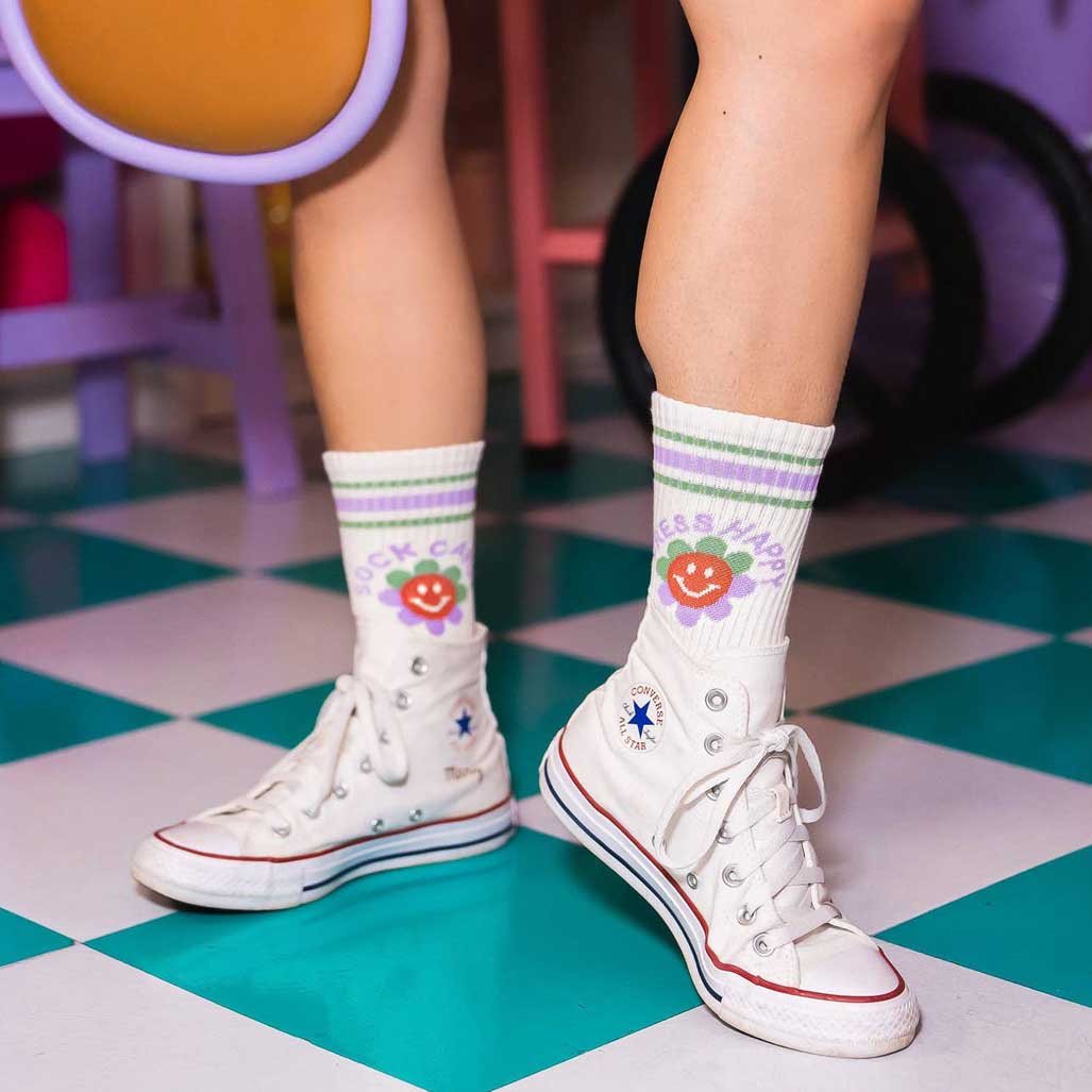 Sock Candy Smiley Face Sock - re-souL
