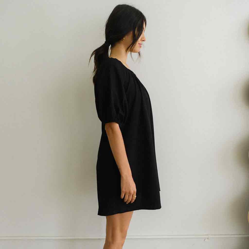 Things Between Jill Dress - Black - re-souL