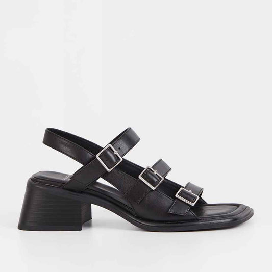 Vagabond Shoemakers Ines Buckle Sandal - Black - re-souL